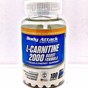 ال-کارنیتین 2000 بادی اتک – 100 کپسول