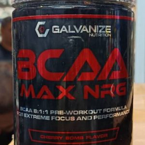 بی‌سی‌ای‌ای مکس ان‌ار‌جی انرژی گالوانایز | ۲۴۰ گرم |Galvanize Nutrition BCAA Max NRGw