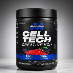 کراتین طعمدار ترکیبی  اچ‌ سی‌ ال پلاس ماسل‌ Creatine HCl