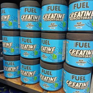 کراتین طعمدار مونوهیدرات بادی فیول ای پی ناتریشن طعم بلو رزبری 300 گرمی| BODY FUEL Creatine Monohydrate Blue Raspberry