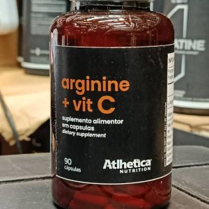 کپسول ال آرژنین + ویتامین C آتلِتیکا نوتریشن (Atlhetica Nutrition Arginine + Vit C) - ۹۰ عددی