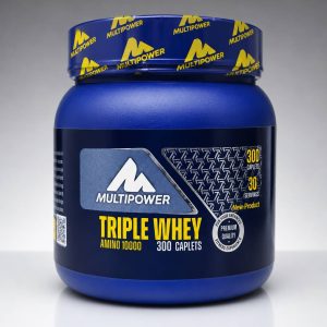 آمینو وی مولتی پاور 300 عددTriple Whey Amino 10000