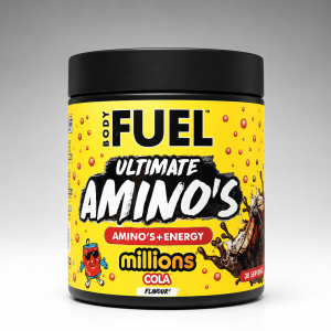 آلتیمیت آمینو انرژی بادی فیول ای پی ناتریشن (Body Fuel Ultimate Amino’s + Energy) – طعم نوشابه Millions Cola
