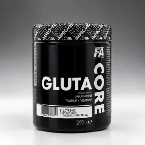 گلوتامین اف‌ای کور (FA Engineered Nutrition GLUTA CORE) – ترکیب ال-گلوتامین، تورین و ویتامین‌ها – وزن ۲۹۲ گرم