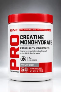 کراتین مونوهیدرات جی اِن سی GNC Pro Performance بدون طعم – ۲۵۵ گرم