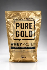 پروتئین وی پیور گلد با طعم شکلات – ۲۳۰۰ گرم | Pure Gold Protein Whey Protein Belgian Chocolate Flavor 2300g
