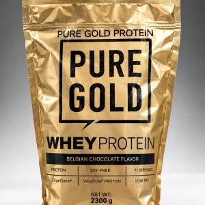 پروتئین وی پیور گلد با طعم شکلات – ۲۳۰۰ گرم | Pure Gold Protein Whey Protein Belgian Chocolate Flavor 2300g