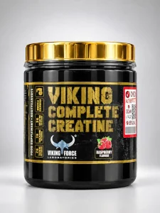 کراتین ترکیبی طعمدار وایکینگ فورس 300 گرم | طعم تمشک | Viking Force Complete Creatine