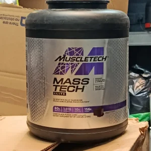 گینر مَستک الیت ماسل‌ _ با طعم شکلات _ ۲.۷۲ کیلوگرم |  Mass-Tech Elite