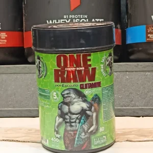 گلوتامین متیل طعمدار زومادلبز(کوسه) – 400 گرم | One Raw Zoomad Labs Glutamine Powder (Methyl)